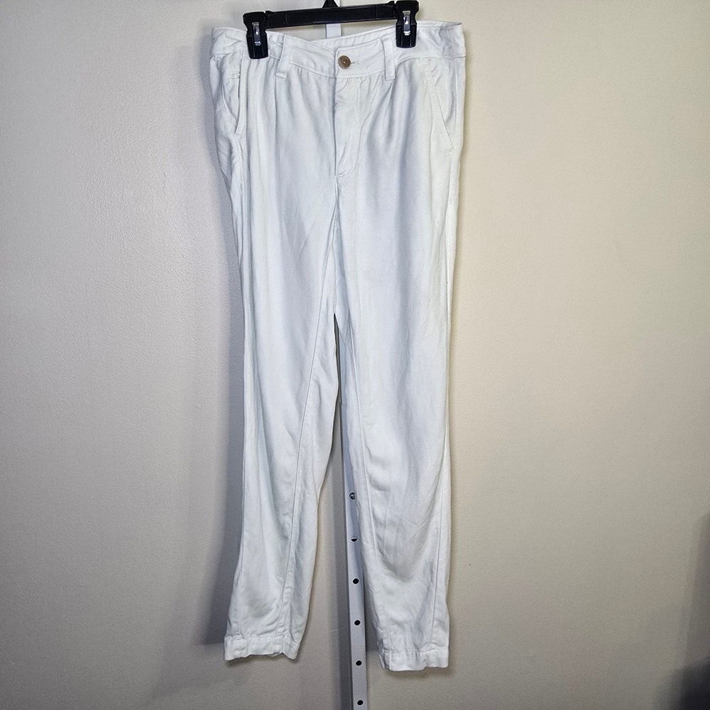 Anthropologie White Casual Pants Womens‎ Size 26 Trousers